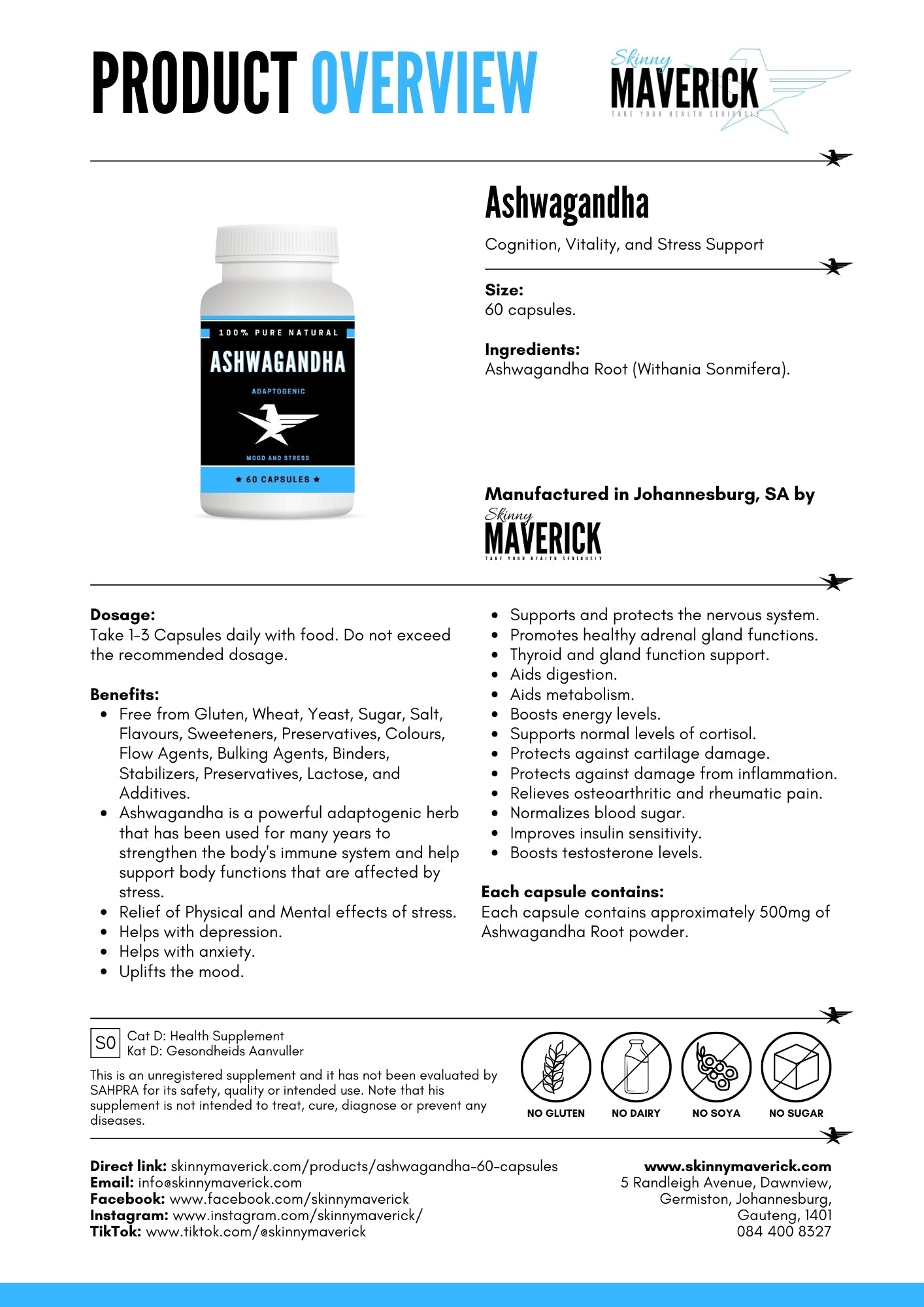 Ashwagandha Supplement - Info