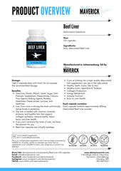 Beef Liver Supplement - Info