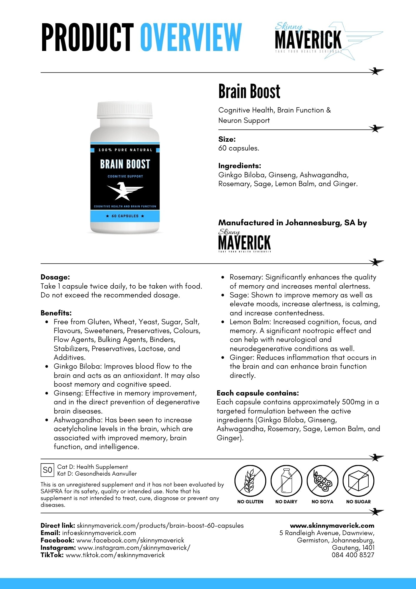 Brain Boost - Info