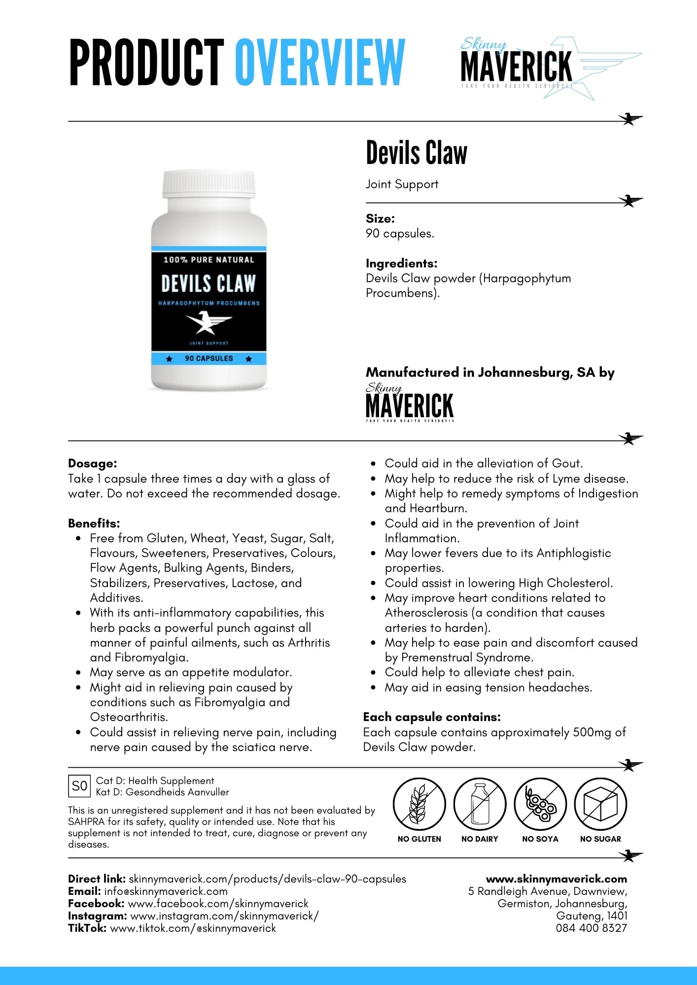 Devils Claw - Info