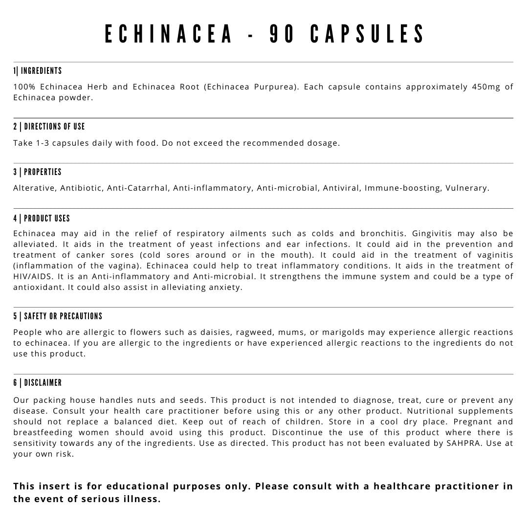 Echinacea Info