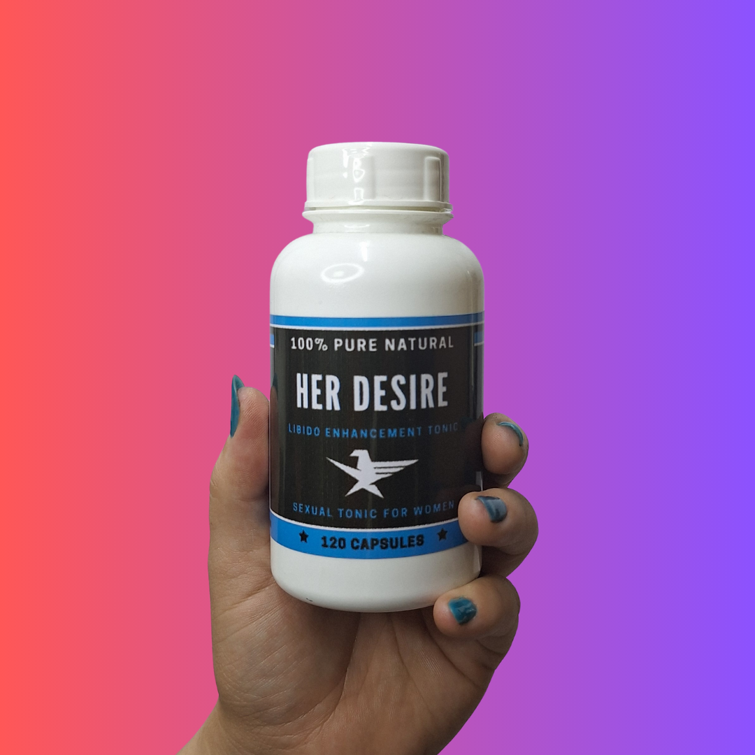 Her Desire - 120 Capsules | Female Hormone Balance and Libido Support