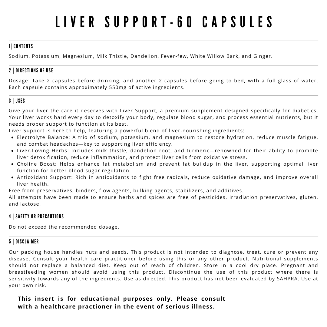 Liver Support - Info