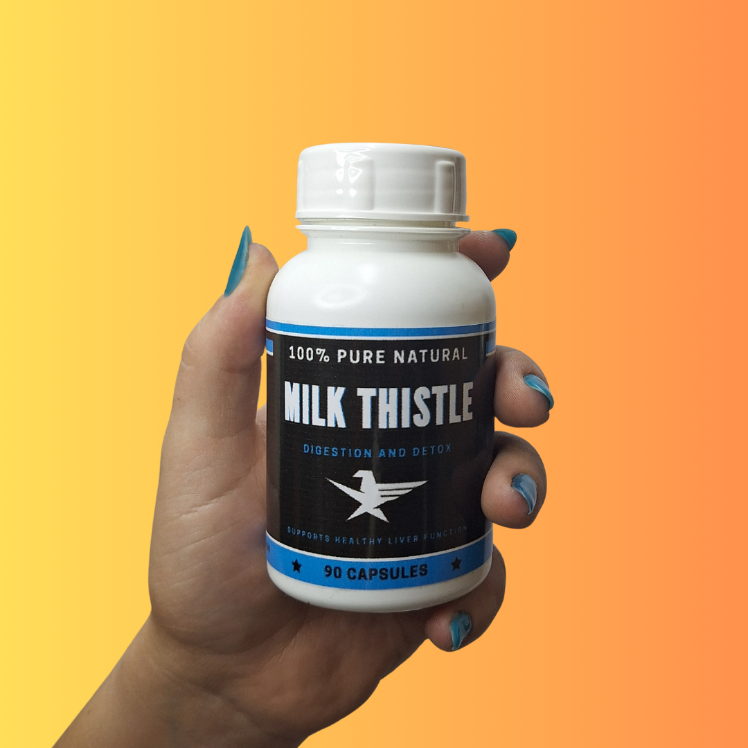 Milk Thistle - 90 Capsules | The best liver support supplement ever