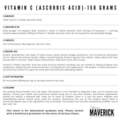 Vitamin C Powder (Ascorbic Acid)